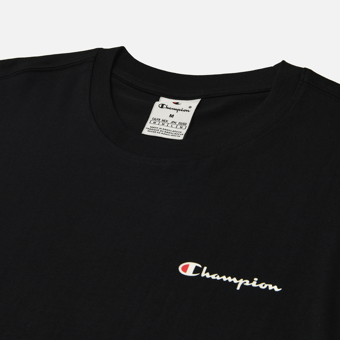 Champion Мужской лонгслив Big Logo Sleeve Crew Neck