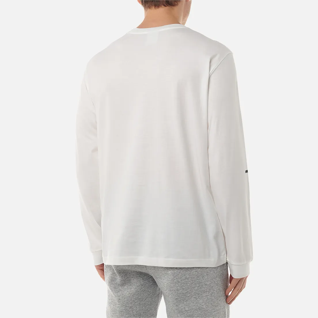 Champion Мужской лонгслив Big Logo Sleeve Crew Neck