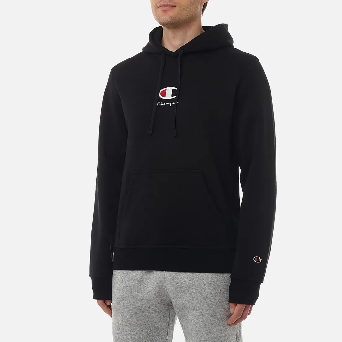 Champion Мужская толстовка Big C Logo Fleece Hoodie