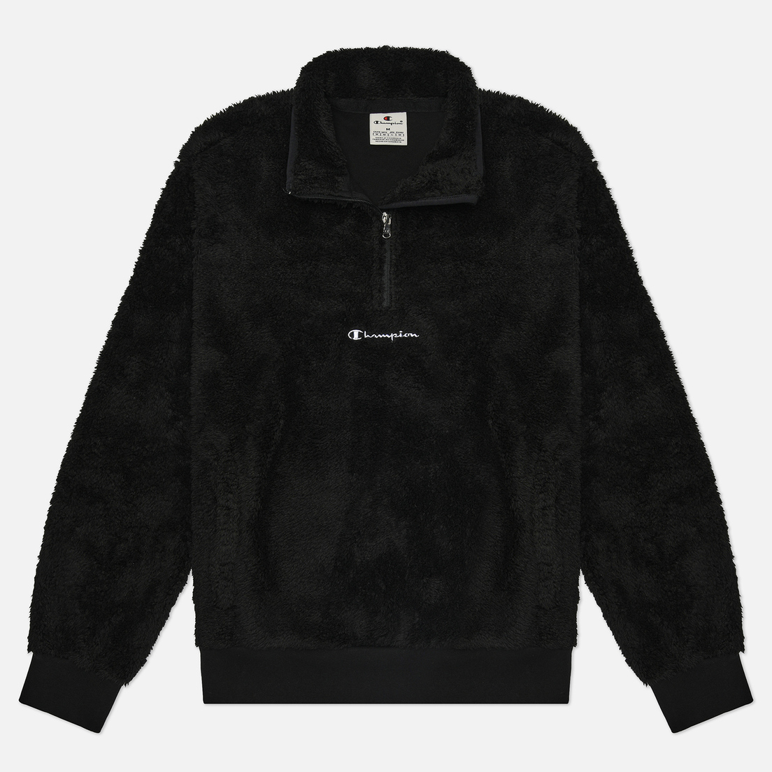 Champion Мужская толстовка Small Logo Half-Zip Teddy Fleece