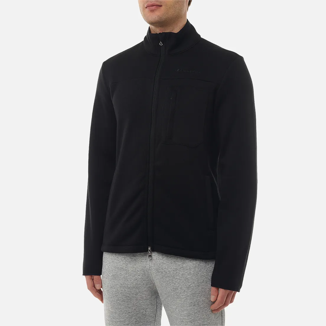 Champion Мужская толстовка Small Logo Soft Tech Fleece Full-Zip