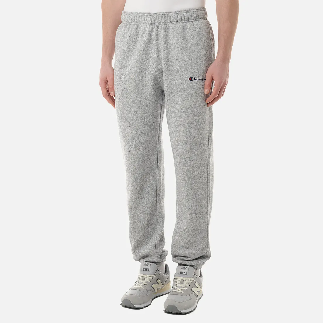 Champion Мужские брюки Small Logo Fleece Cuffed Joggers