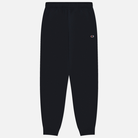 Мужские брюки Champion C Logo Fleece Slim Fit Joggers, цвет синий, размер XXL