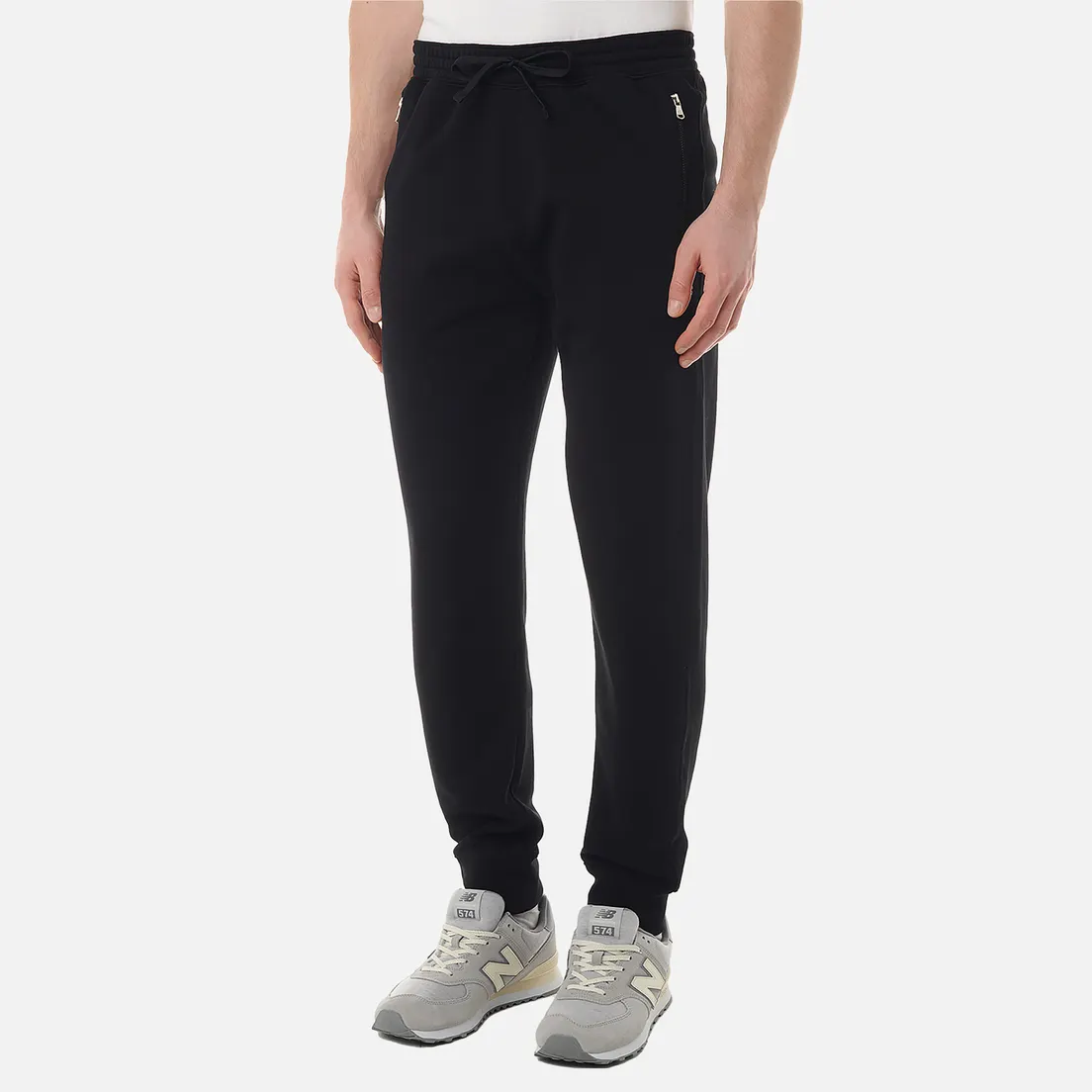 Champion Мужские брюки C Logo Fleece Slim Fit Rib Cuff