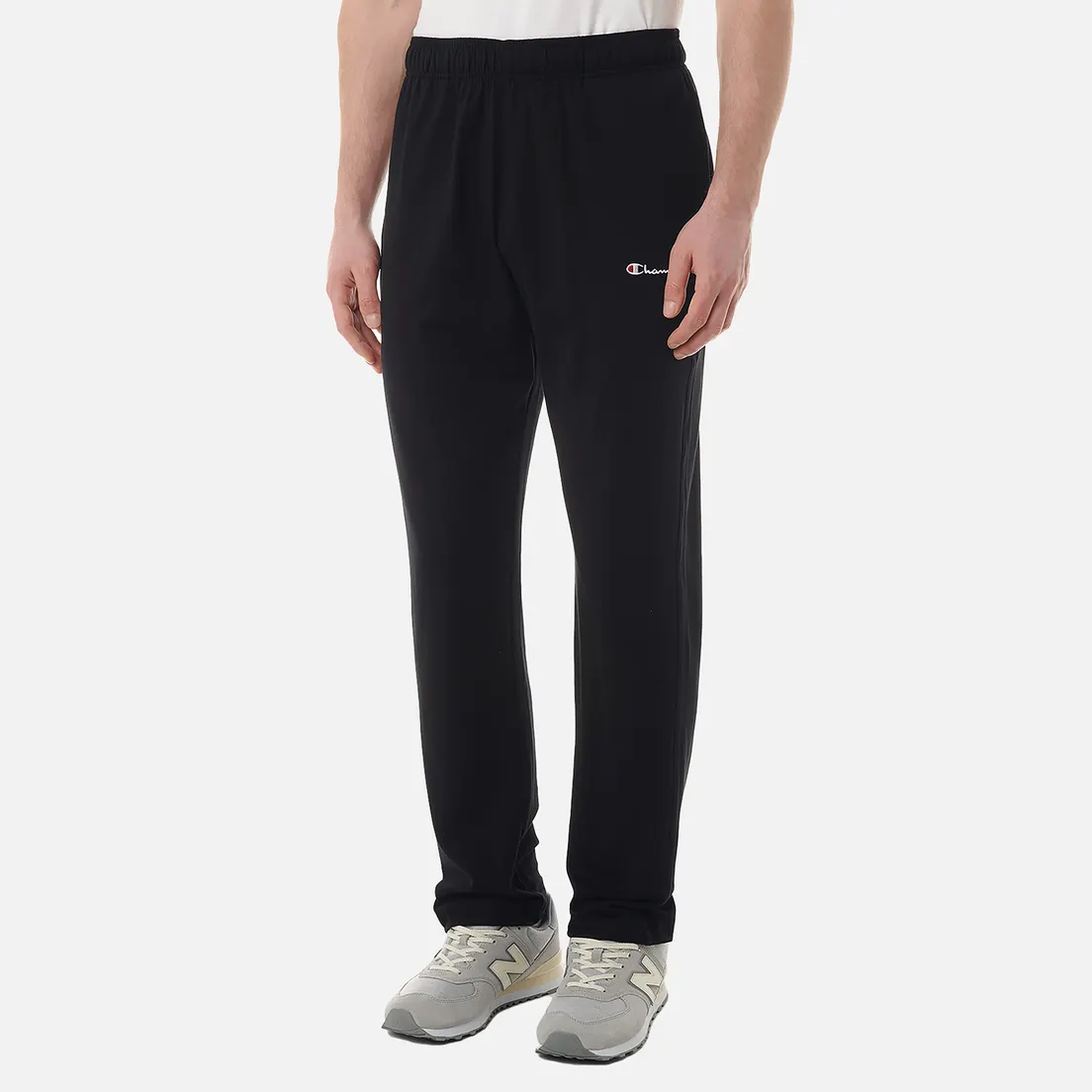 Champion Мужские брюки Small Logo Straight Hem Pro Jersey