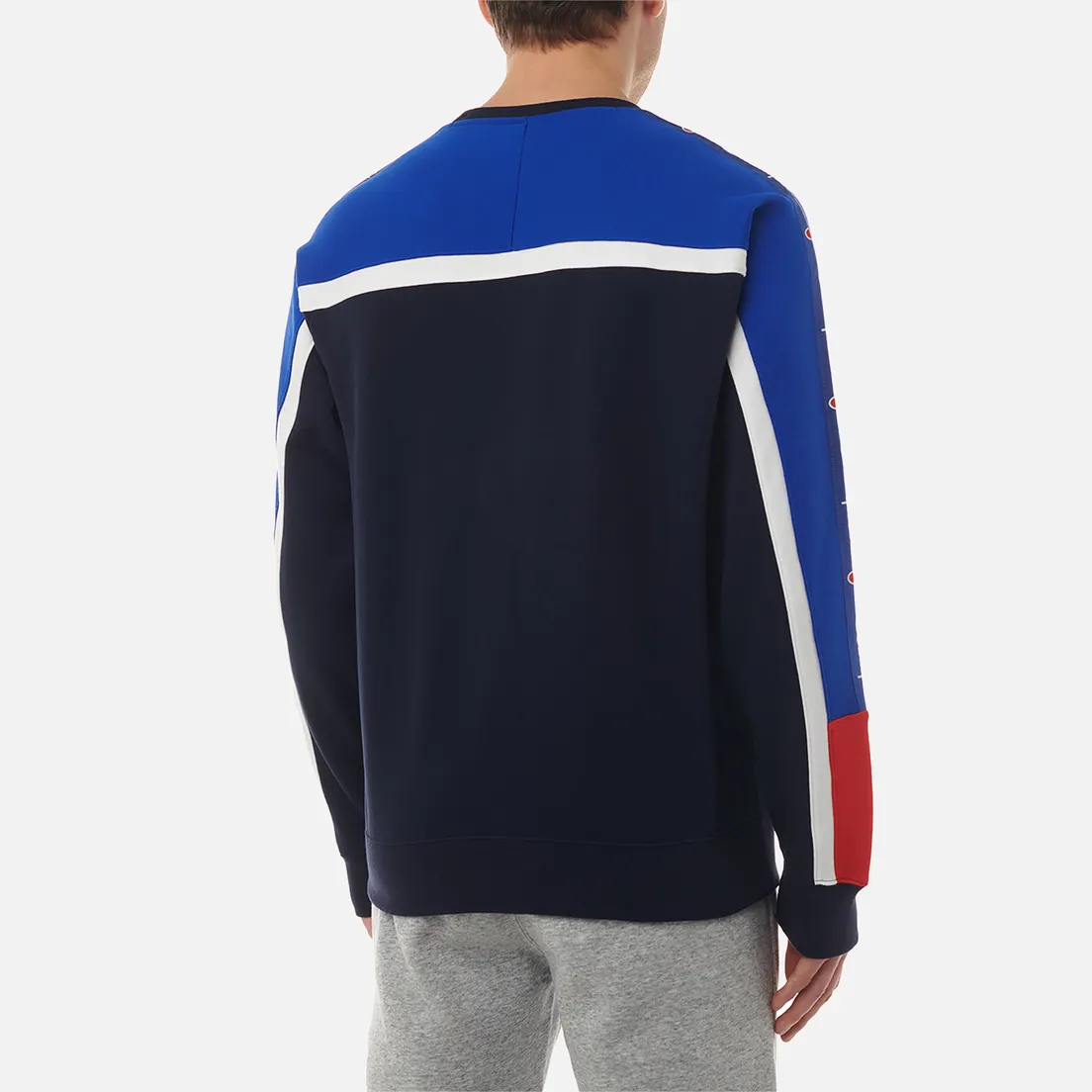 Champion Мужская толстовка Legacy Retro Sport Color Block