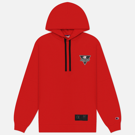 Мужская толстовка Champion Legacy Retro Sport Hoodie цвет красный размер XL 11290₽