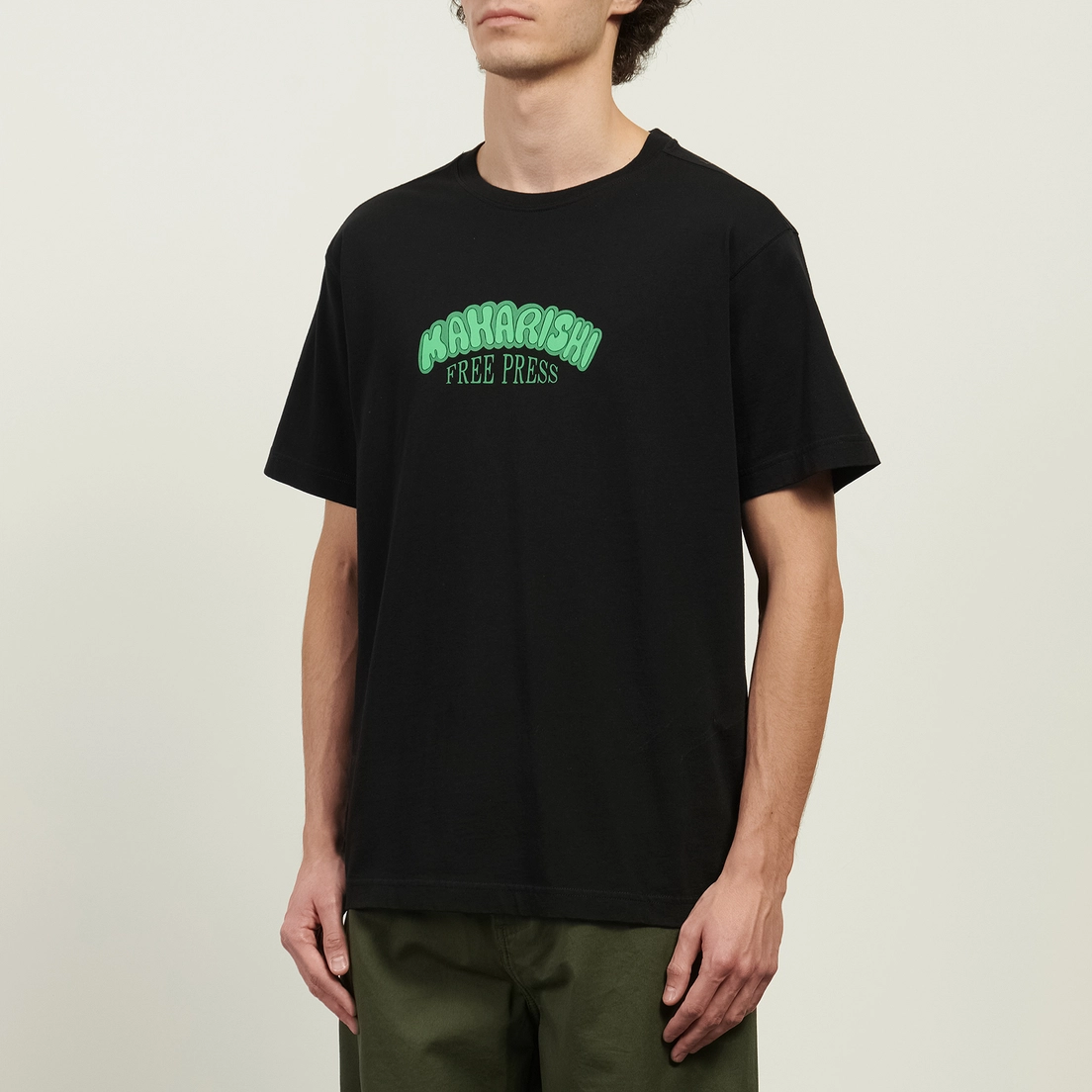 maharishi Мужская футболка Grunt Free Press