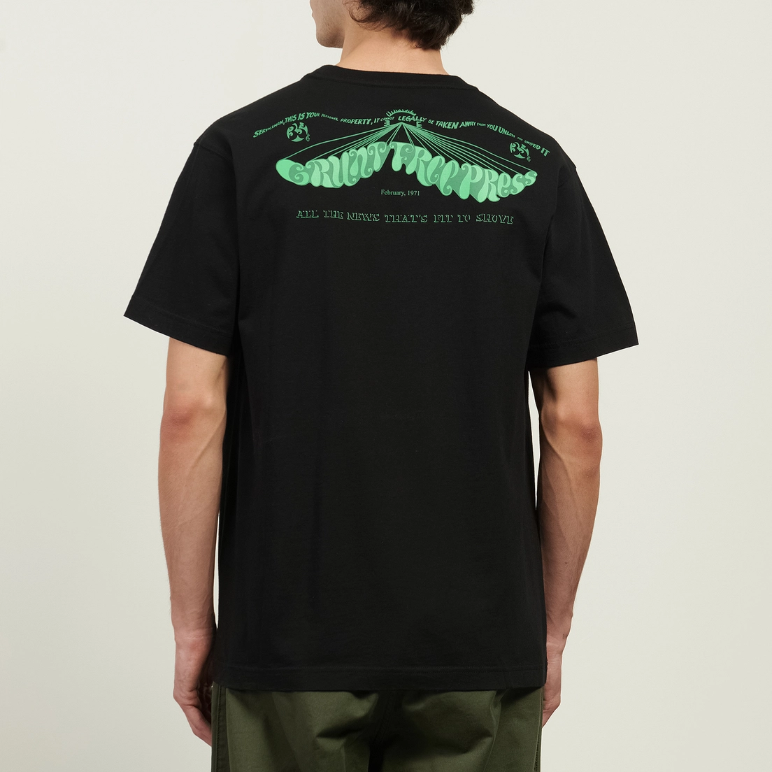 maharishi Мужская футболка Grunt Free Press