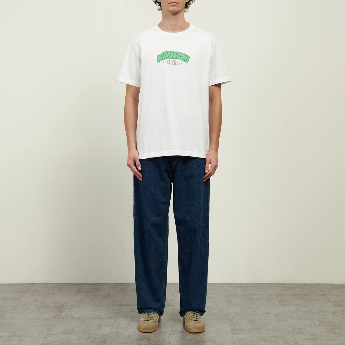 maharishi Мужская футболка Grunt Free Press