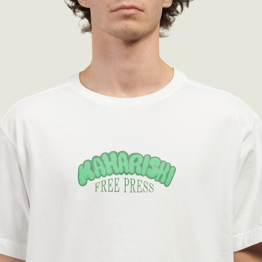 maharishi Мужская футболка Grunt Free Press