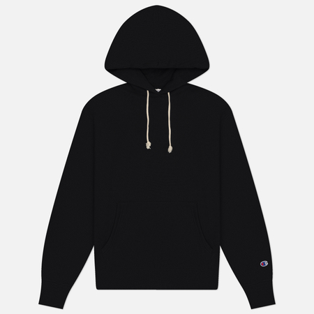 Мужская толстовка Champion Reverse Weave Pinnacle Heavyweight Fleece Hoodie, цвет чёрный, размер XXL