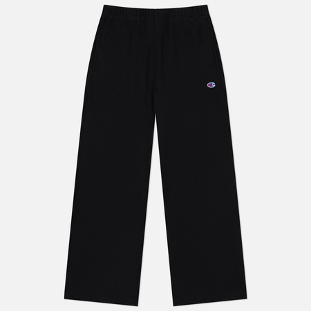 Мужские брюки Champion Reverse Weave Pinnacle Heavyweight Wide-Leg Fleece Jogger, цвет чёрный, размер S