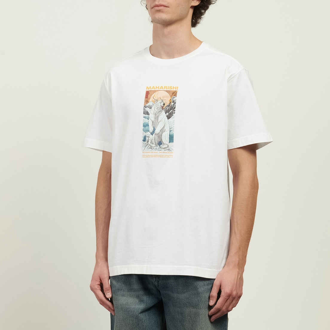 maharishi Мужская футболка Alaskan Polar Bears