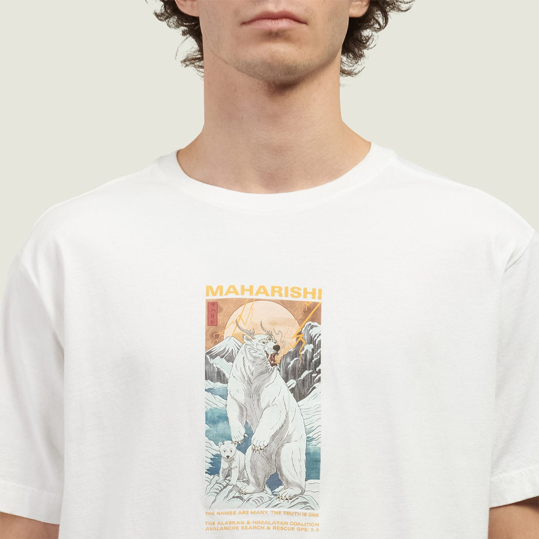 maharishi Мужская футболка Alaskan Polar Bears
