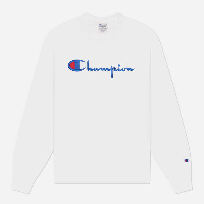 Мужская толстовка Champion Reverse Weave Pinnacle Heavyweight Brushed Fleece Interior Crewneck
