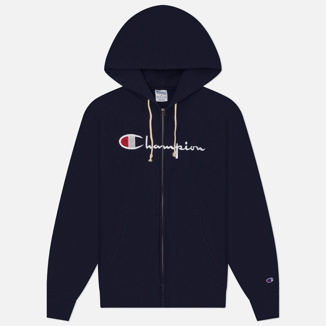 Champion Reverse Weave Мужская толстовка Pinnacle Heavyweight Full-Zip Fleece Hoodie