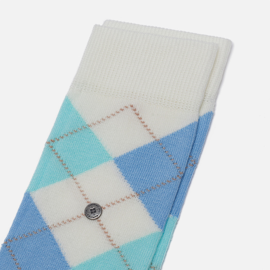 Носки Burlington Covent Garden Beige/Blue/Green