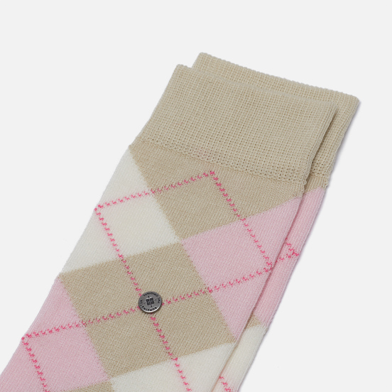 Носки Burlington Covent Garden Beige/Pink/White