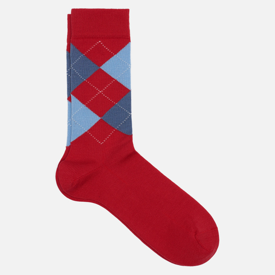 Носки Burlington Covent Garden Red/Grey/Grey