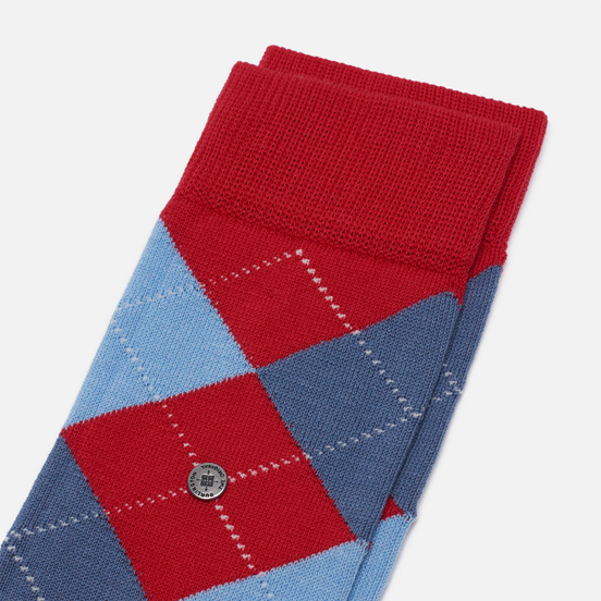 Носки Burlington Covent Garden Red/Grey/Grey