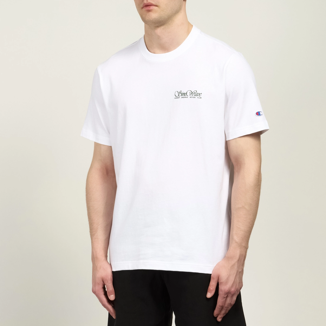 Champion Reverse Weave Мужская футболка Pinnacle Heavyweight Cotton Runn Sound 1