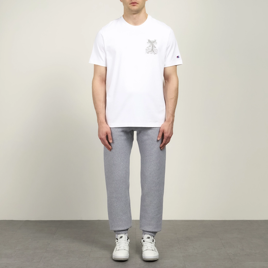Champion Reverse Weave Мужская футболка Pinnacle Heavyweight Cotton Runn Sound 2