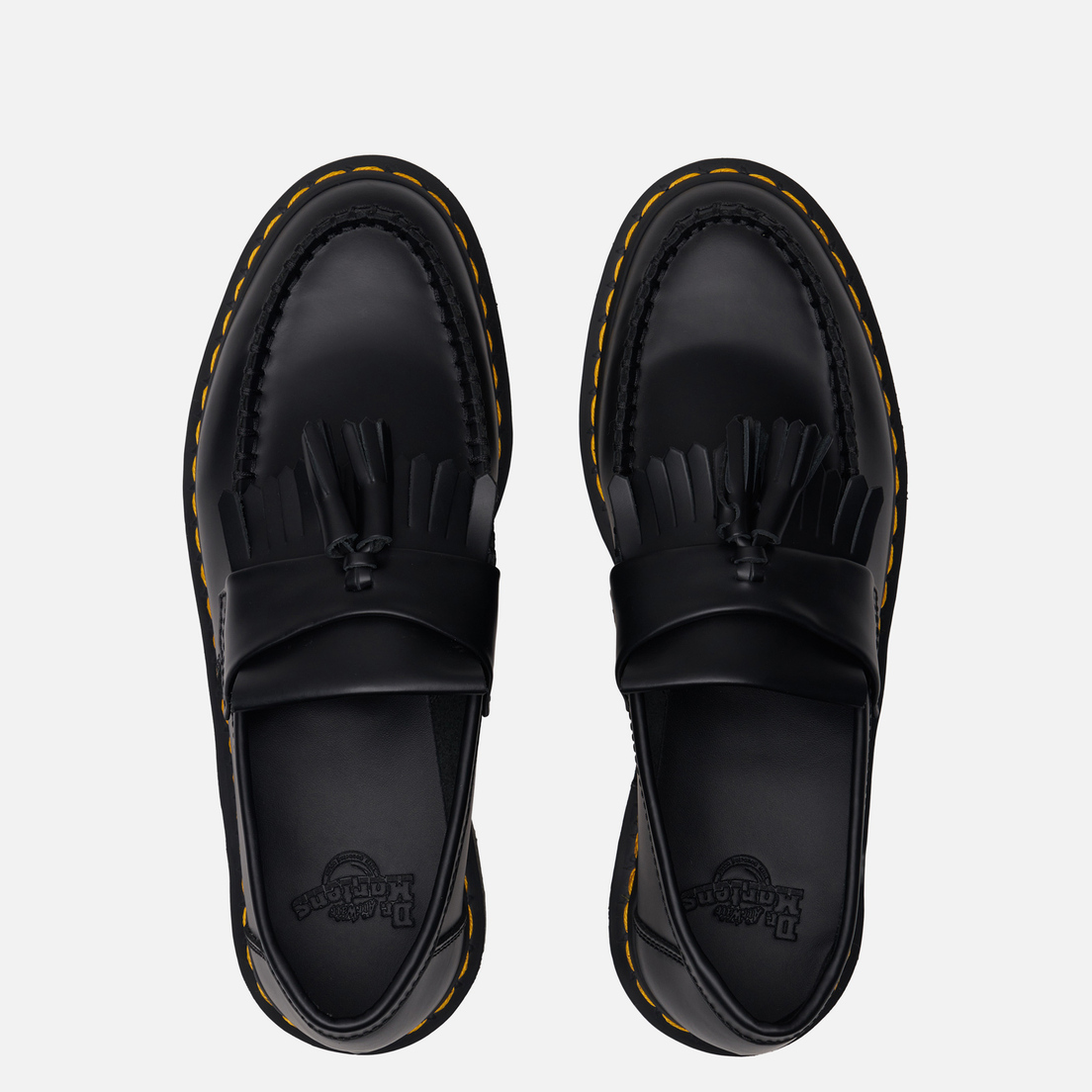 Dr. Martens Мужские ботинки лоферы Adrian Polished Smooth