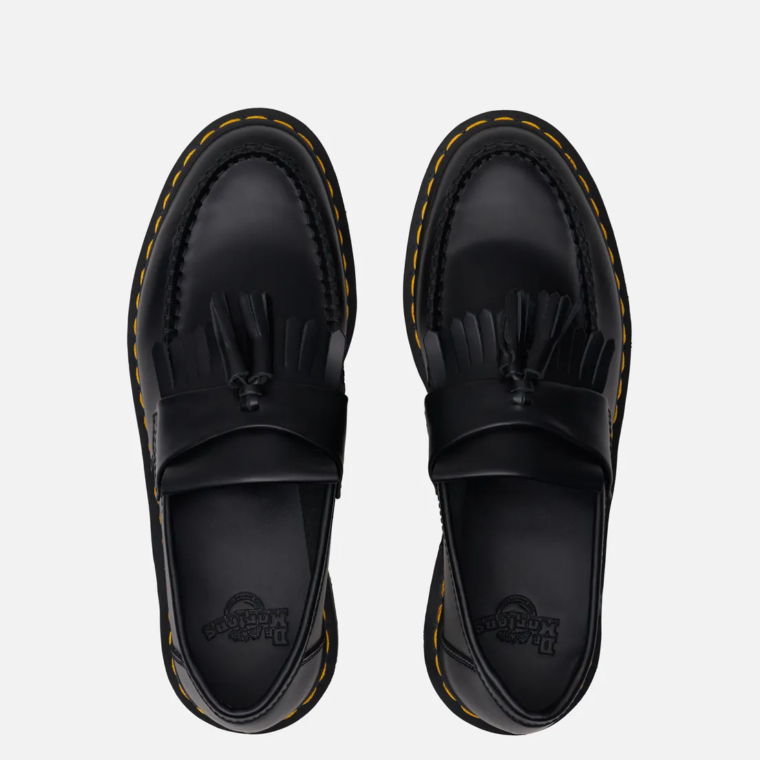 Dr. Martens Мужские ботинки лоферы Adrian Polished Smooth