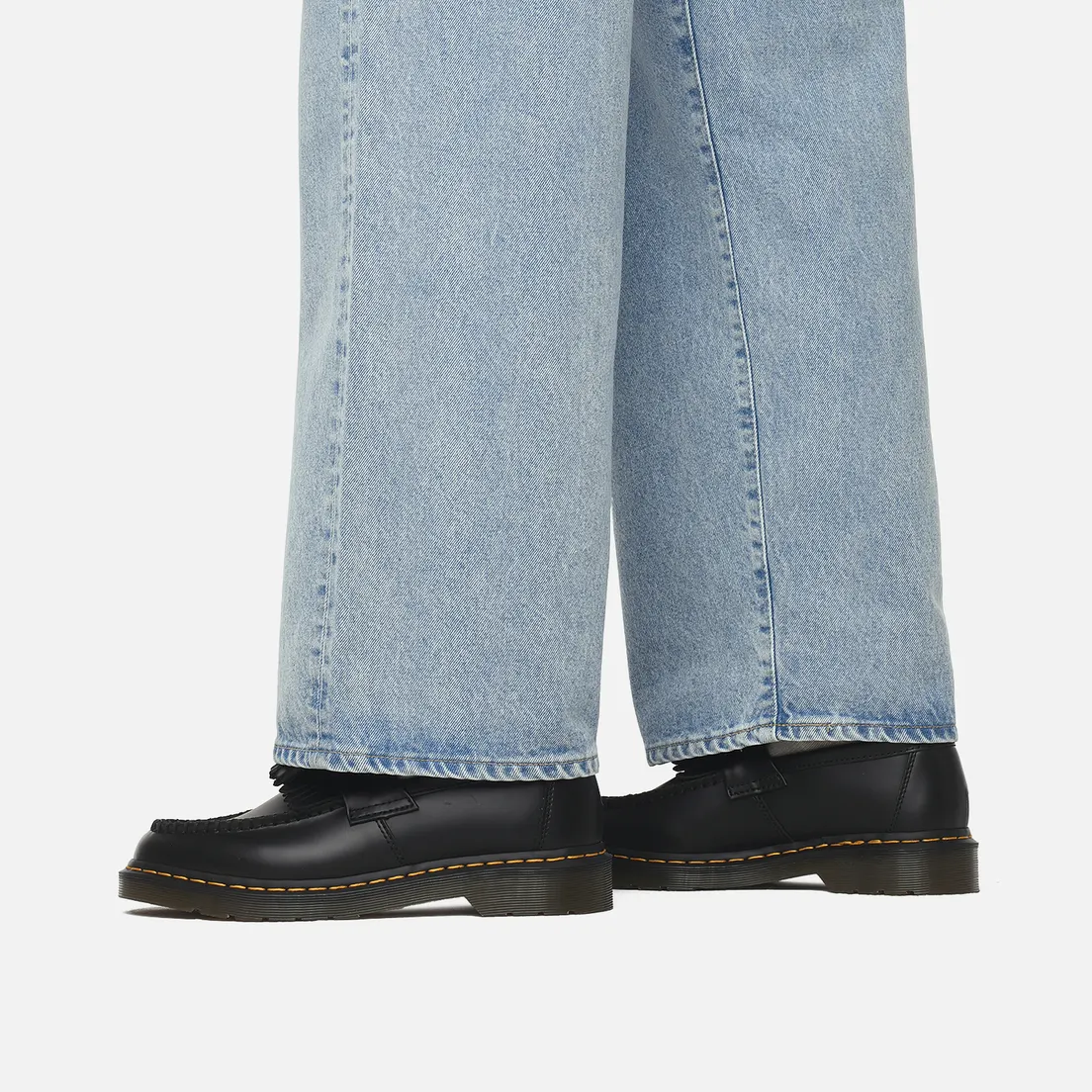 Dr. Martens Мужские ботинки лоферы Adrian Polished Smooth