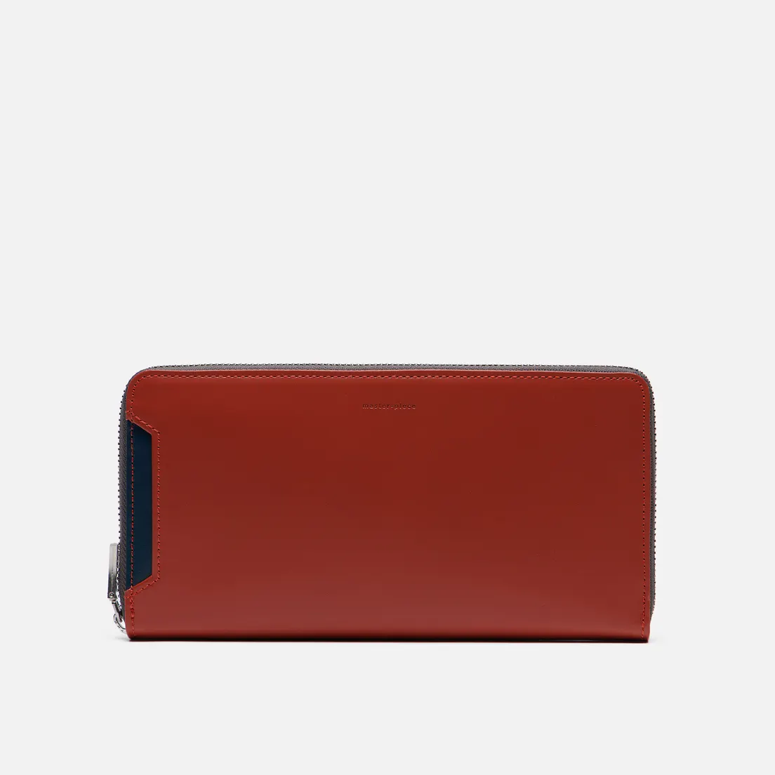 Master-piece Кошелек Notch Leather Round Zipper