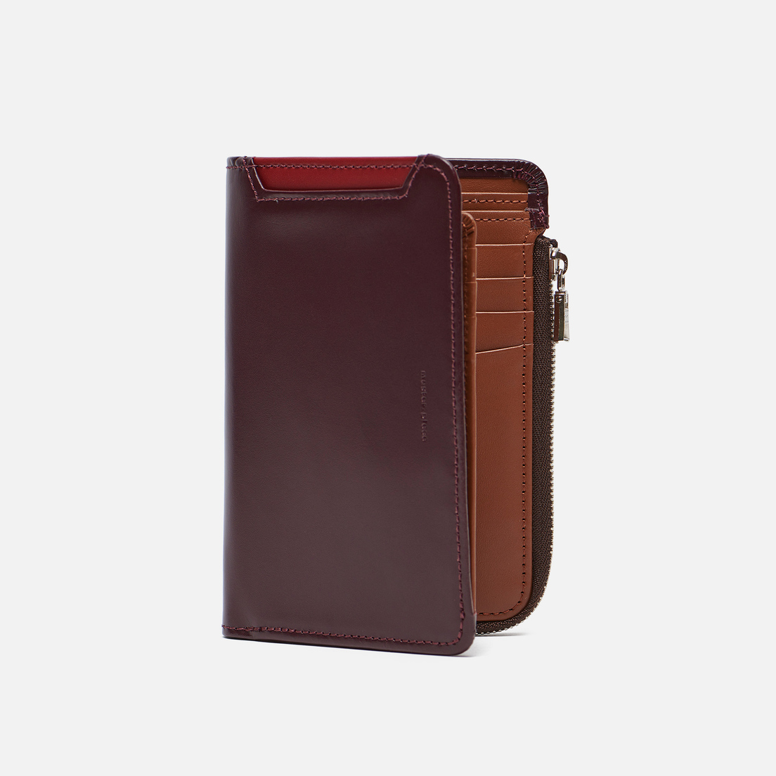 Master-piece Кошелек Notch Leather Middle Fastener