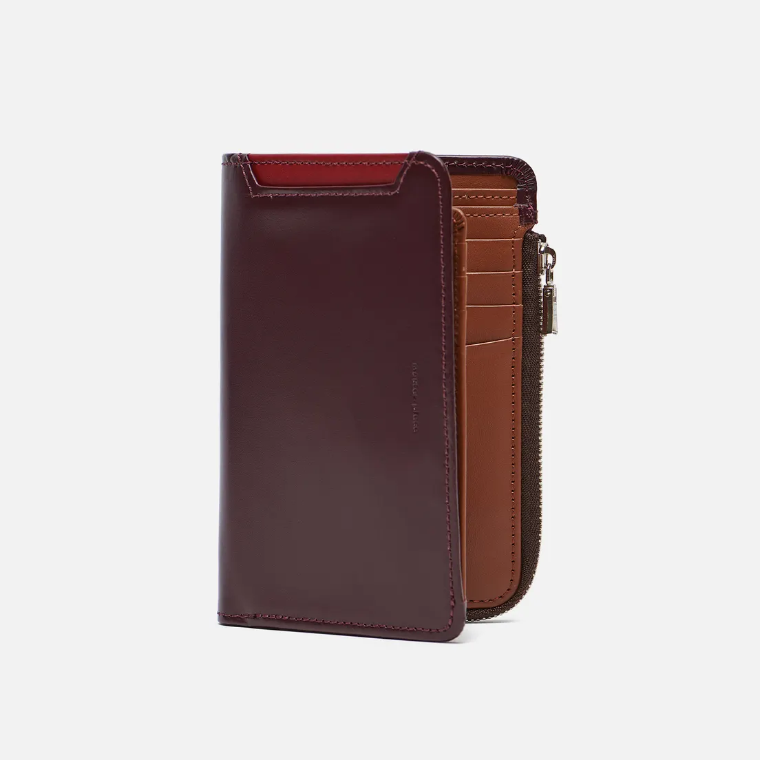 Master-piece Кошелек Notch Leather Middle Fastener