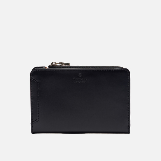 Кошелек Master-piece Notch Leather Middle Fastener Black