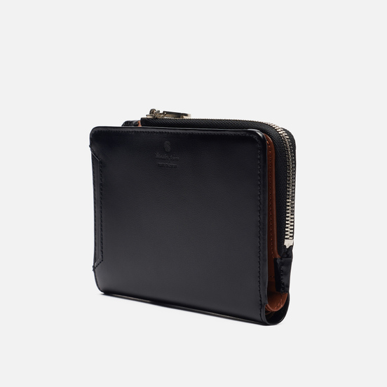 Кошелек Master-piece Notch Leather Middle Fastener Black