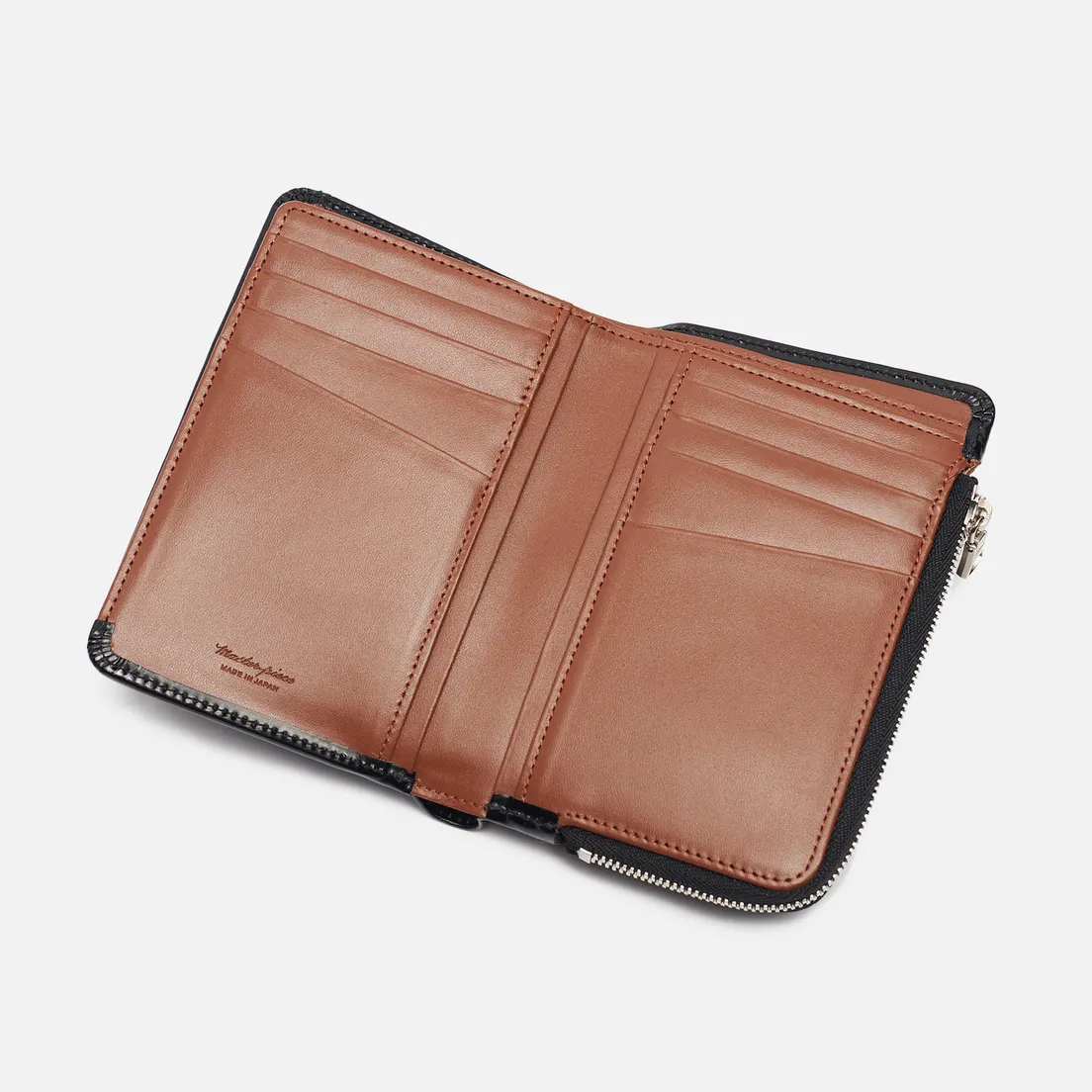 Master-piece Кошелек Notch Leather Middle Fastener