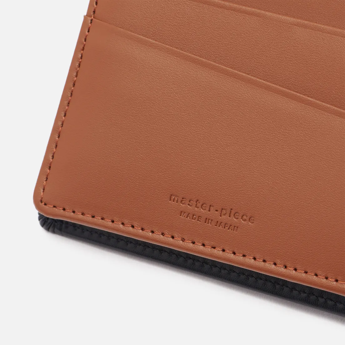 Master-piece Кошелек Notch Leather Billfold Middle