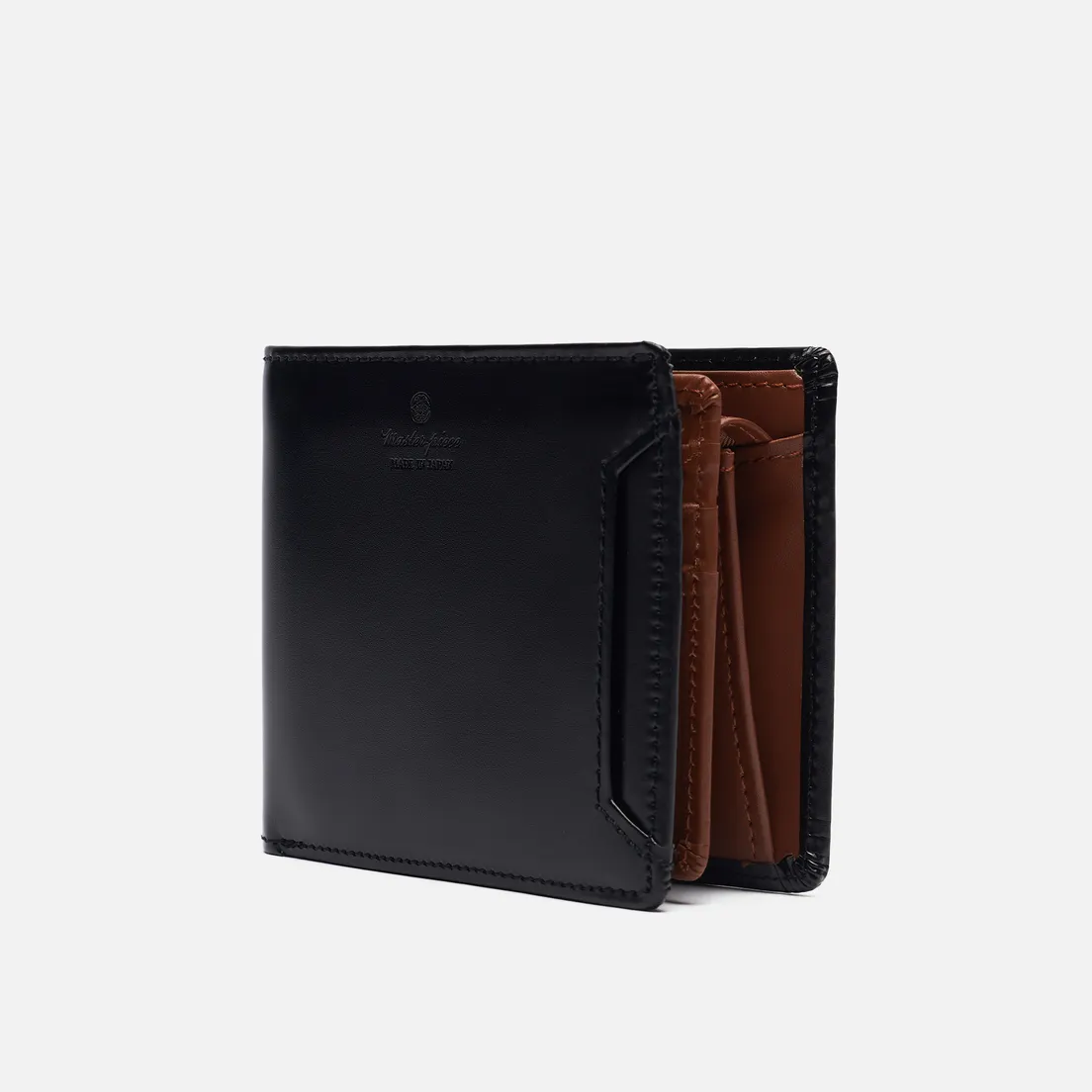 Master-piece Кошелек Notch Leather Billfold Middle