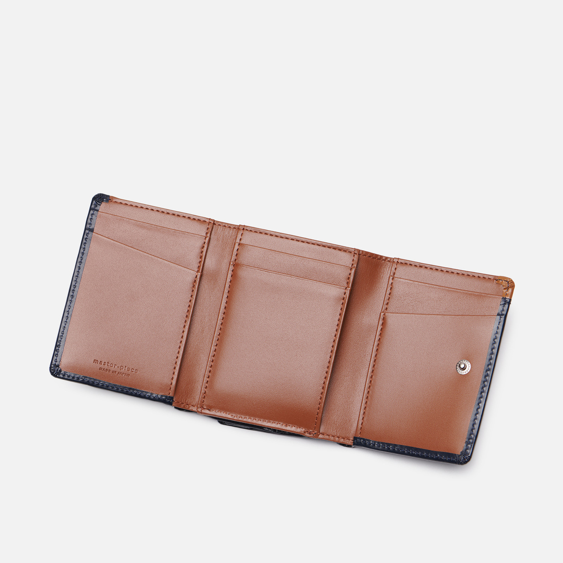 Master-piece Кошелек Notch Leather Middle