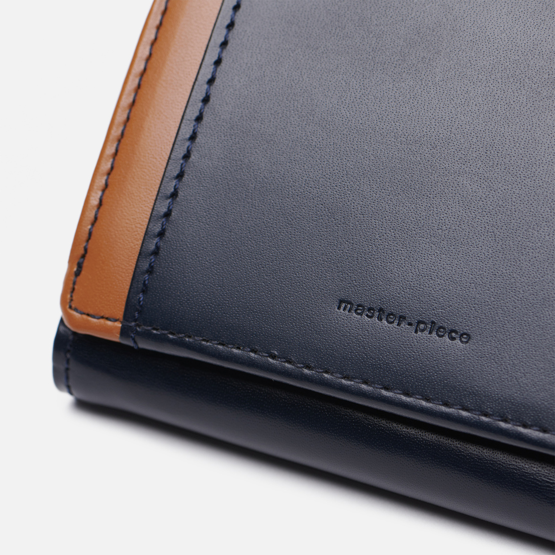 Master-piece Кошелек Notch Leather Middle