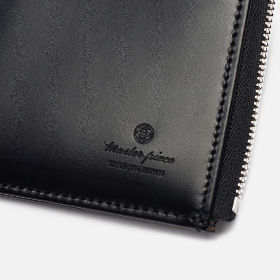 Держатель для карточек Master-piece Notch Leather Compact Black