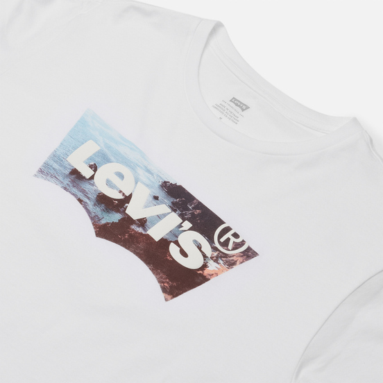 Мужская футболка Levi's Housemark 2 Graphic White/Multi-Color