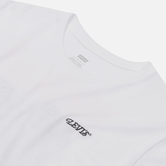Мужская футболка Levi's Graphic Crewneck White/Multi-Color