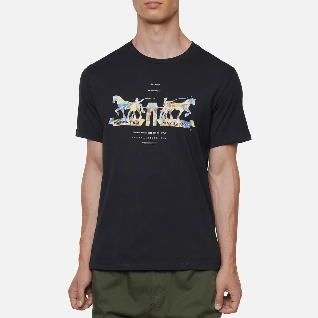 Levi's Мужская футболка 2-Horse Graphic