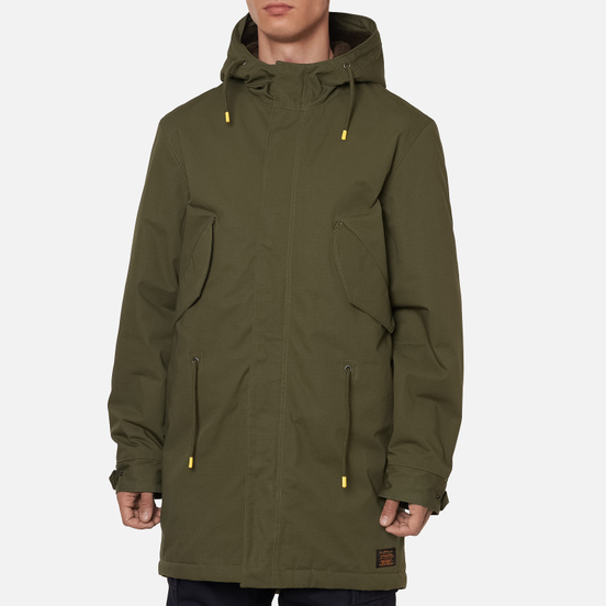 Мужская куртка парка Levi's Skateboarding Fish Tail Olive Night
