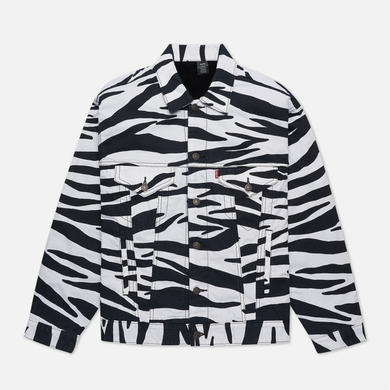 Мужская джинсовая куртка Levi's Skateboarding Reversible Ripstop SE Zebra
