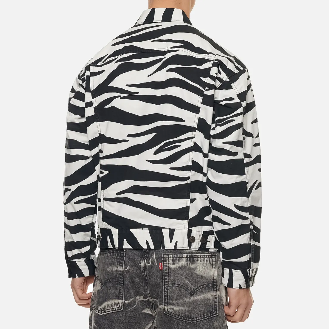 Levi's Skateboarding Мужская джинсовая куртка Reversible Ripstop SE