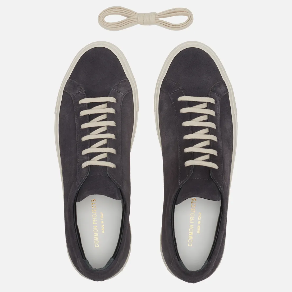 Common Projects Мужские кеды Achilles Low Suede Glassa Sole