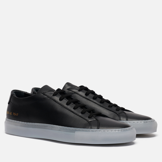Мужские кеды Common Projects Achilles Ice Sole Black