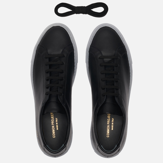 Мужские кеды Common Projects Achilles Ice Sole Black